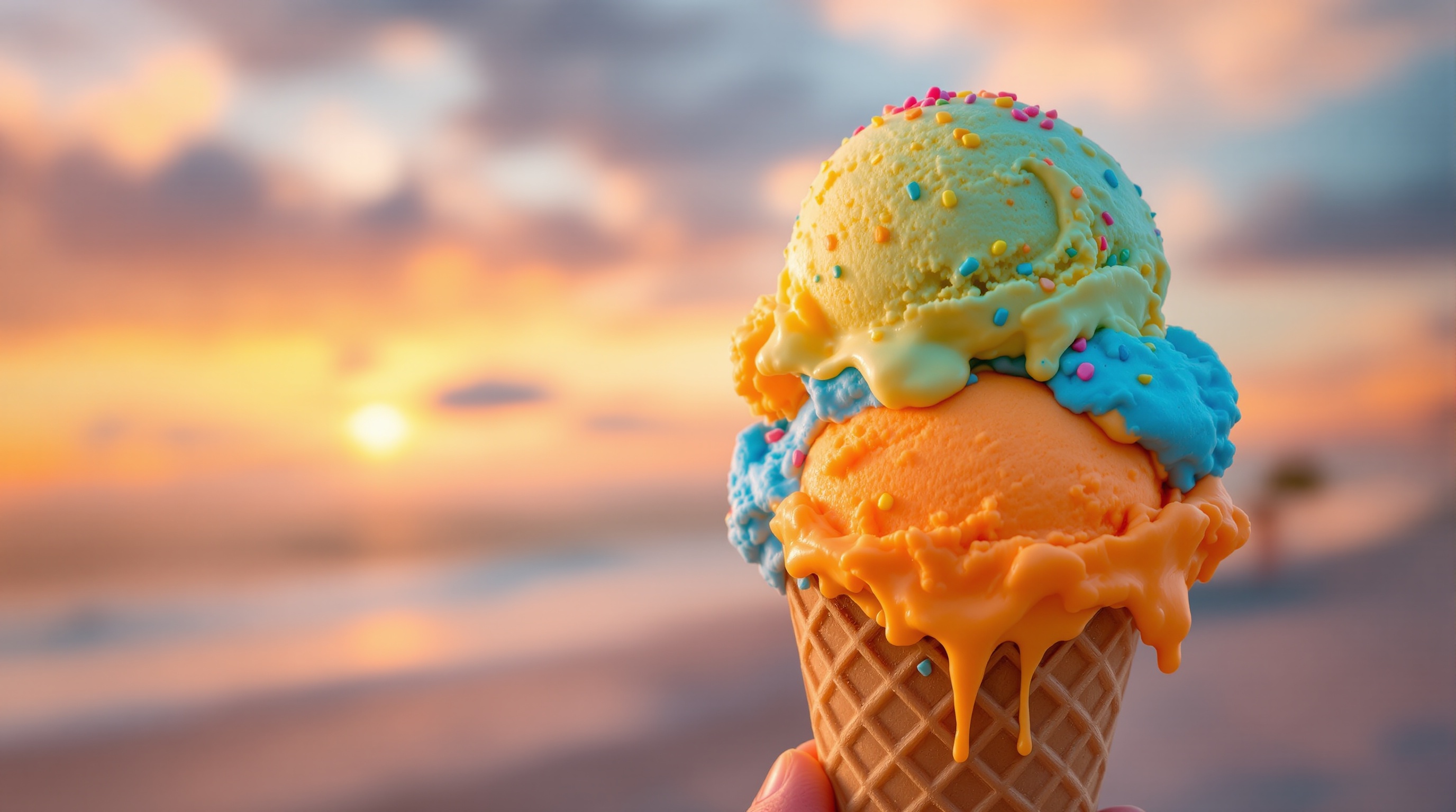 Ice cream at Island Candy South Padre Island Tx